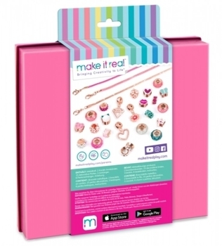Набор для создания браслетов Make it Real Розовое сияние (MR1722) - Pampik - 2