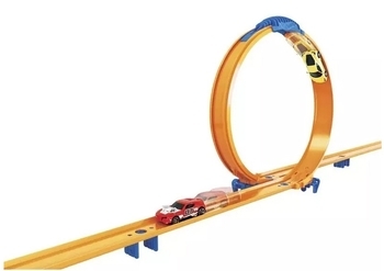 Портативний гараж-кейс для зберігання машинок та ігор Hot Wheels (HWCC9) - Pampik - 3