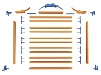 Портативний гараж-кейс для зберігання машинок та ігор Hot Wheels (HWCC9) - Pampik - 2