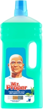 Моющая жидкость для полов и стен Mr. Proper Утренняя роса, 1,5л - Pampik