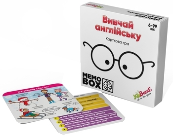 Настільна гра JoyBand MemoBox Вивчай Англійську (MB0004) - Pampik - 2