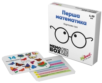 Настільна гра JoyBand MemoBox Перша Математика (MB0001) - Pampik - 2
