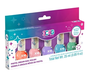 Набір лаків для нігтів Make it Real Романтичний настрій, 5 шт. (MR10009) - Pampik