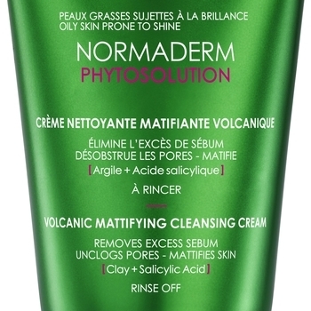 Матуючий крем-гель Vichy Normaderm Phytosolution Mattifying Cleansing Cream для очищення і зменшення жирного блиску шкіри обличчя, 125 мл - Pampik - 2