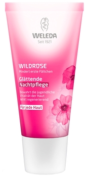 Розгладжувальний нічний крем Weleda Трояндовий, 30 мл - Pampik