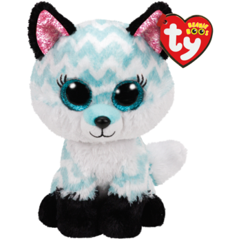 М'яка іграшка TY Beanie Boo's Блакитна лисиця Atlas, 15 см (36368) - Pampik