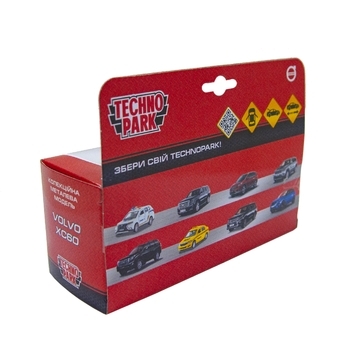 Автомодель Технопарк Volvo XC60 R-Design, 1:32, сірий (XC60-12-GY) - Pampik - 7