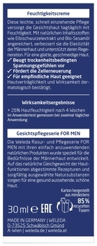 Увлажняющий крем для лица Weleda, для мужчин, 30 мл - Pampik - 4