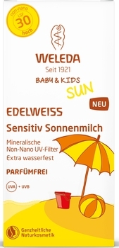 Сонцезахисний молочко Weleda Едельвейс SPF 30, 150 мл - Pampik - 2