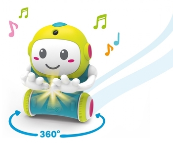 Інтерактивна іграшка Smoby Cotoons Смобі Смарт Робот 1-2-3 (190101WEB) - Pampik - 3