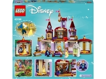 Конструктор LEGO Disney Princess Замок Белль і Чудовиська, 505 деталей (43196) - Pampik - 3