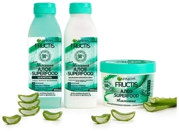 Бальзам Garnier Суперфуд Алое, 350 мл - Pampik - 6