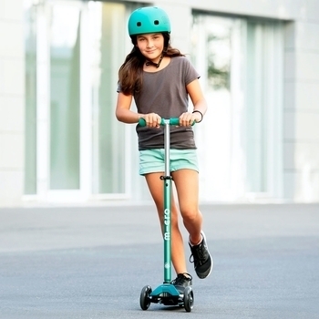 Подарунок. Самокат Micro Maxi Deluxe ECO, зелений (MMD122) - Pampik - 8