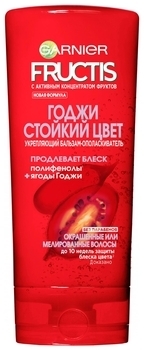 Бальзам-ополіскувач Garnier Fructis Годжі Стійкий колір, для фарбованого або мелірованого волосся, 250 мл - Pampik