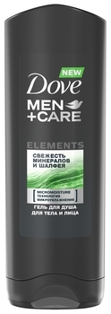 Гель для душу Dove Cвіжість мінералів і шавлії, 250 мл - Pampik