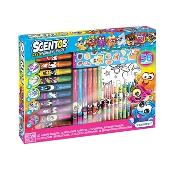 Ароматний набір для творчості Scentos Ароматне асорті (42136-UA) - Pampik