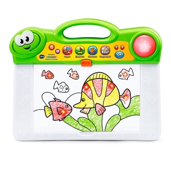 Інтерактивний навчальний планшет Vtech DigiArt Малюй по вогниках (80-163826) - Pampik - 8