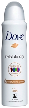 Дезодорант-антиперспірант Dove Невидимий, 150 мл - Pampik