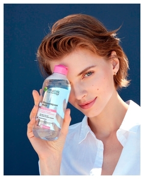 Міцелярна вода Garnier Skin Naturals, для всіх типів шкіри, 700 мл - Pampik - 5