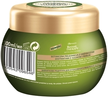 Маска для волосся Garnier Botanic Therapy Легендарна олива для сухого і пошкодженого волосся, 300 мл - Pampik - 2