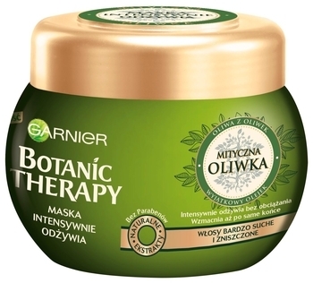 Маска для волосся Garnier Botanic Therapy Легендарна олива для сухого і пошкодженого волосся, 300 мл - Pampik