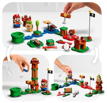 Конструктор LEGO Super Mario Пригоди разом з Маріо - стартовий набір, 231 деталь (71360) - Pampik - 9