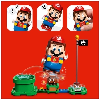 Конструктор LEGO Super Mario Пригоди разом з Маріо - стартовий набір, 231 деталь (71360) - Pampik - 8