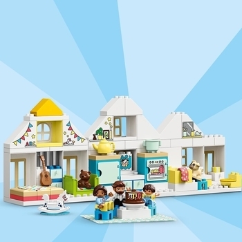 Конструктор LEGO DUPLO Модульний іграшковий будинок, 129 деталей (10929) - Pampik - 14