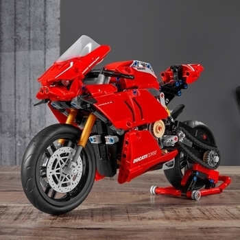 Конструктор LEGO Technic Ducati Panigale V4 R, 646 деталей (42107) - Pampik - 15