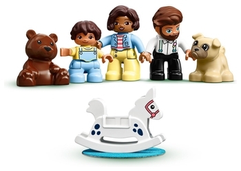 Конструктор LEGO DUPLO Модульний іграшковий будинок, 129 деталей (10929) - Pampik - 7