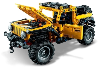 Конструктор LEGO Technic Jeep® Wrangler, 665 дет. (42122) - Pampik - 4