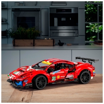 Конструктор LEGO Technic Ferrari 488 GTE AF Corse 51, 1677 дет. (42125) - Pampik - 17