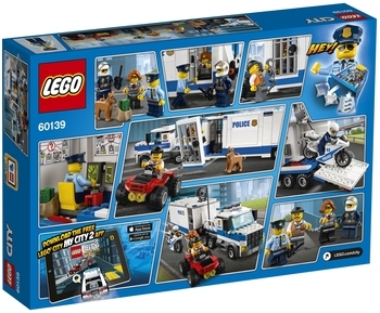 Конструктор LEGO City Мобільний командний центр, 374 деталі (60139) - Pampik - 13