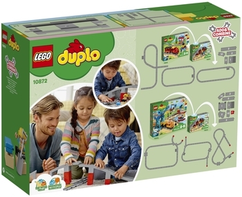 Конструктор LEGO DUPLO Town Залізничний міст і рейки, 26 деталей (10872) - Pampik - 12