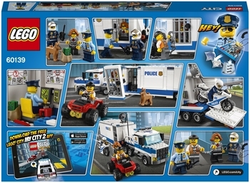 Конструктор LEGO City Мобільний командний центр, 374 деталі (60139) - Pampik - 10