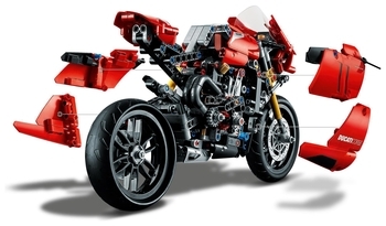 Конструктор LEGO Technic Ducati Panigale V4 R, 646 деталей (42107) - Pampik - 5