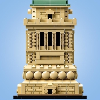 Конструктор LEGO Architecture Статуя Свободи, 1685 деталей (21042) - Pampik - 6
