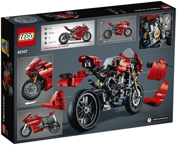 Конструктор LEGO Technic Ducati Panigale V4 R, 646 деталей (42107) - Pampik - 17