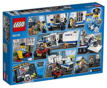 Конструктор LEGO City Мобільний командний центр, 374 деталі (60139) - Pampik - 4