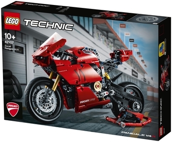 Конструктор LEGO Technic Ducati Panigale V4 R, 646 деталей (42107) - Pampik - 12