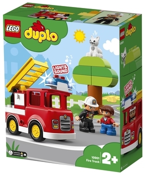 Конструктор LEGO DUPLO Городок Пожежна машина, 21 деталь (10901) - Pampik - 18