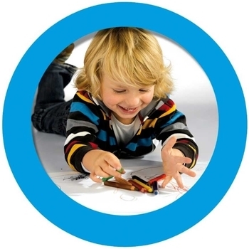 Набір кольорових олівців Ses Creative My first, 8 кольорів (14416) - Pampik - 3