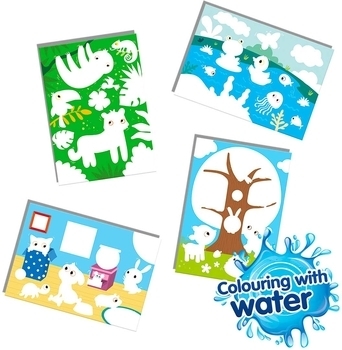 Набір для творчості Ses Creative My first Водні малюнки Тварини (14456) - Pampik - 2