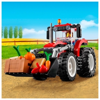 Конструктор LEGO City Great Vehicles Трактор, 148 дет. (60287) - Pampik - 12