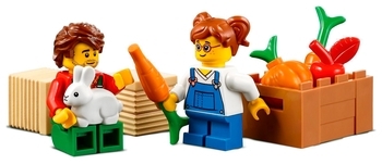 Конструктор LEGO City Great Vehicles Трактор, 148 дет. (60287) - Pampik - 5