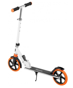 Самокат Lionelo Luca white orange, белый с оранжевым (LO.LC01) - Pampik - 4