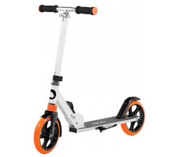Самокат Lionelo Luca white orange, белый с оранжевым (LO.LC01) - Pampik