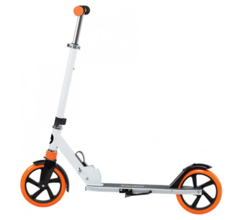 Самокат Lionelo Luca white orange, белый с оранжевым (LO.LC01) - Pampik - 3