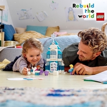 Конструктор LEGO DUPLO Princess Крижаний замок, 59 деталей (10899) - Pampik - 9