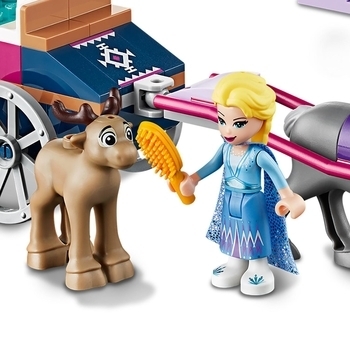Конструктор LEGO Disney Princess Frozen 2 Дорожні пригоди Ельзи, 116 деталей (41166) - Pampik - 8